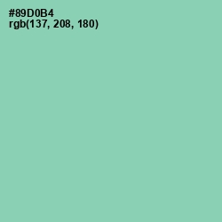 #89D0B4 - Vista Blue Color Image