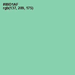 #89D1AF - Vista Blue Color Image