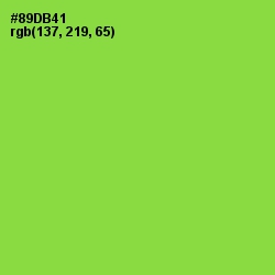 #89DB41 - Conifer Color Image