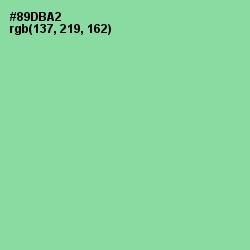 #89DBA2 - Vista Blue Color Image