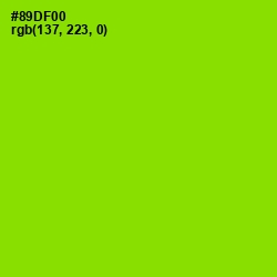 #89DF00 - Pistachio Color Image