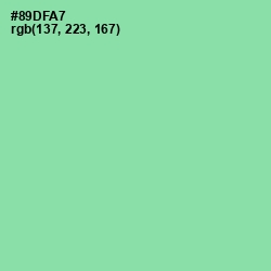 #89DFA7 - Vista Blue Color Image