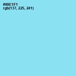 #89E1F1 - Anakiwa Color Image