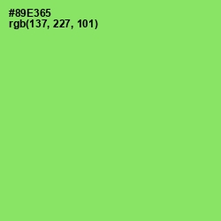 #89E365 - Conifer Color Image