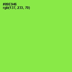#89E946 - Conifer Color Image