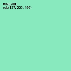 #89E9BE - Algae Green Color Image