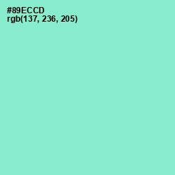 #89ECCD - Riptide Color Image