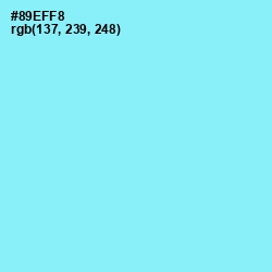 #89EFF8 - Anakiwa Color Image