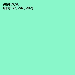 #89F7CA - Riptide Color Image