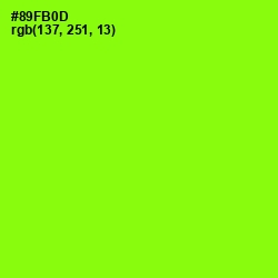 #89FB0D - Inch Worm Color Image