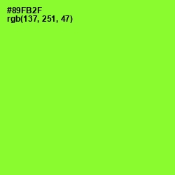 #89FB2F - Green Yellow Color Image