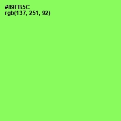 #89FB5C - Conifer Color Image
