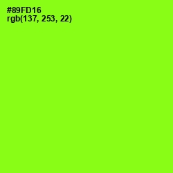 #89FD16 - Green Yellow Color Image
