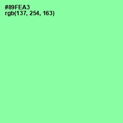 #89FEA3 - Mint Green Color Image