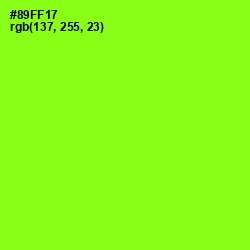 #89FF17 - Green Yellow Color Image