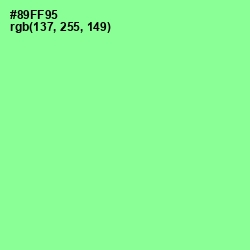 #89FF95 - Mint Green Color Image