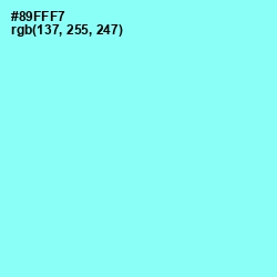 #89FFF7 - Anakiwa Color Image