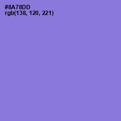 #8A78DD - True V Color Image