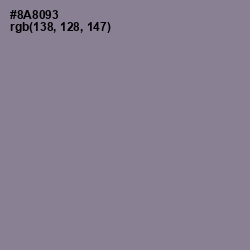 #8A8093 - Mamba Color Image