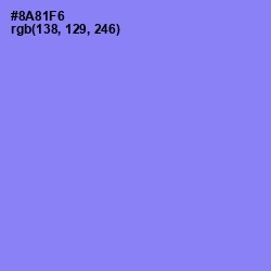 #8A81F6 - Portage Color Image