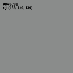 #8A8C8B - Stack Color Image