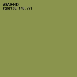 #8A944D - Avocado Color Image