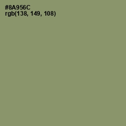 #8A956C - Avocado Color Image