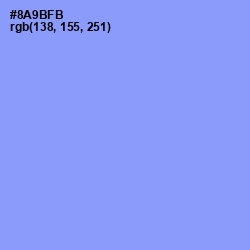 #8A9BFB - Portage Color Image