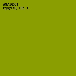 #8A9D01 - Olive Color Image