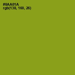 #8AA01A - Citron Color Image