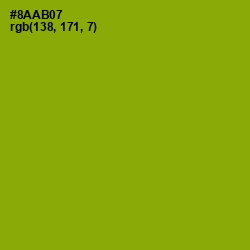 #8AAB07 - Citron Color Image