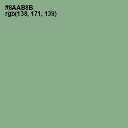 #8AAB8B - Envy Color Image