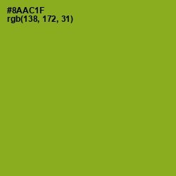 #8AAC1F - Citron Color Image