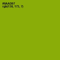 #8AAD07 - Citron Color Image