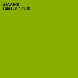 #8AAE00 - Citron Color Image