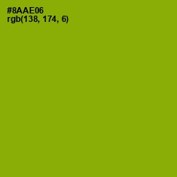 #8AAE06 - Citron Color Image