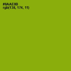 #8AAE0B - Citron Color Image