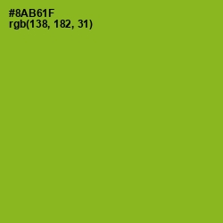 #8AB61F - Citron Color Image