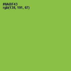 #8ABF43 - Chelsea Cucumber Color Image