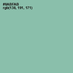 #8ABFAB - Gulf Stream Color Image