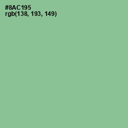 #8AC195 - Feijoa Color Image