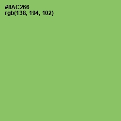 #8AC266 - Celery Color Image