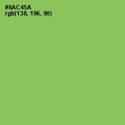 #8AC45A - Conifer Color Image