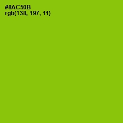 #8AC50B - Pistachio Color Image