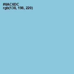 #8AC6DC - Half Baked Color Image