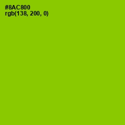 #8AC800 - Pistachio Color Image