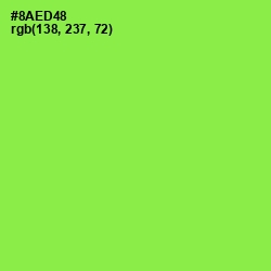 #8AED48 - Conifer Color Image