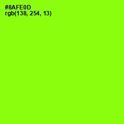 #8AFE0D - Inch Worm Color Image