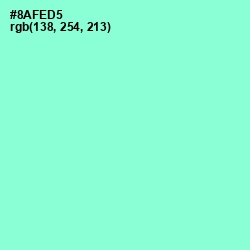 #8AFED5 - Riptide Color Image