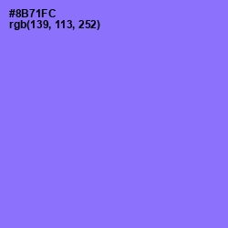 #8B71FC - Medium Purple Color Image